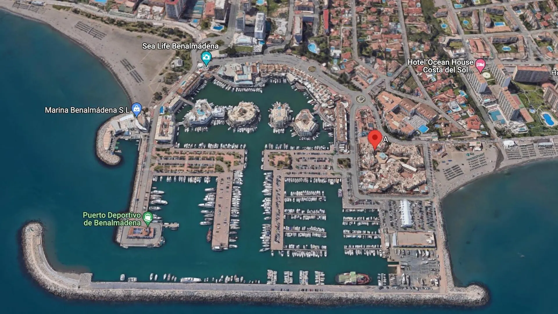 Apartmán Sunstay Seaside Flat I Puerto Marina Benalmádena Španělsko